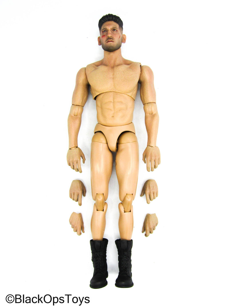 Load image into Gallery viewer, Punishman Frank - Male Base Body w/Head Sculpt &amp; Boots
