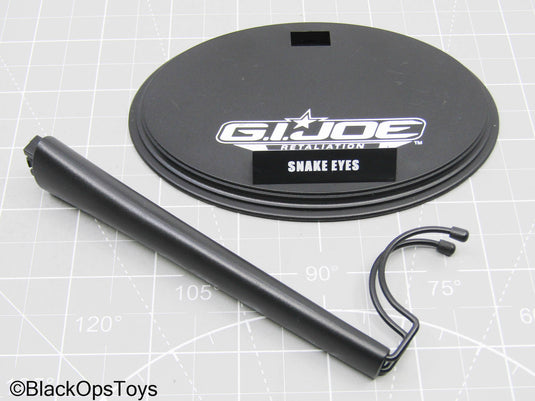 G.I. Joe - Snake Eyes - Base Figure Stand