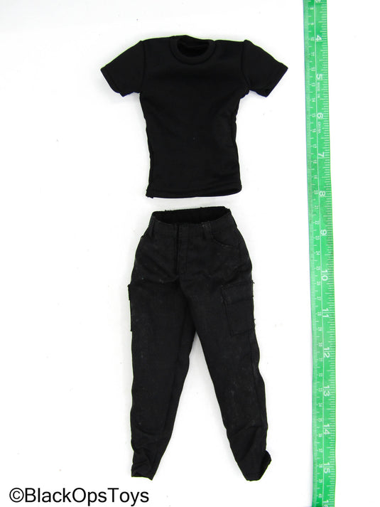 Punishman Frank - Black Shirt w/Combat Pants