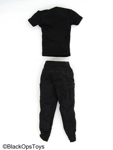 Punishman Frank - Black Shirt w/Combat Pants