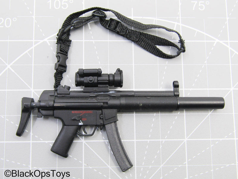 Load image into Gallery viewer, Black MP5SD SMG w/Sling &amp; Scope
