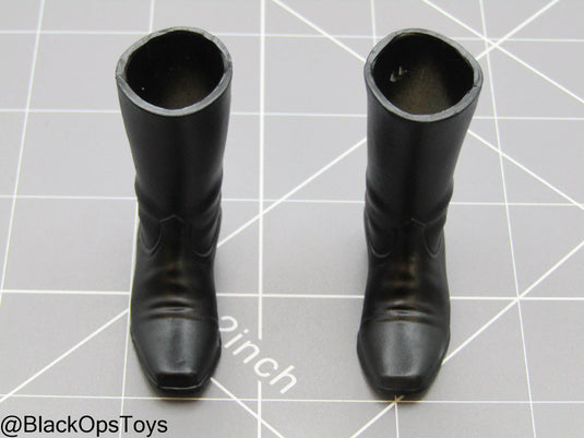 Doc Holliday - Black Cowboy Boots (Peg Type)