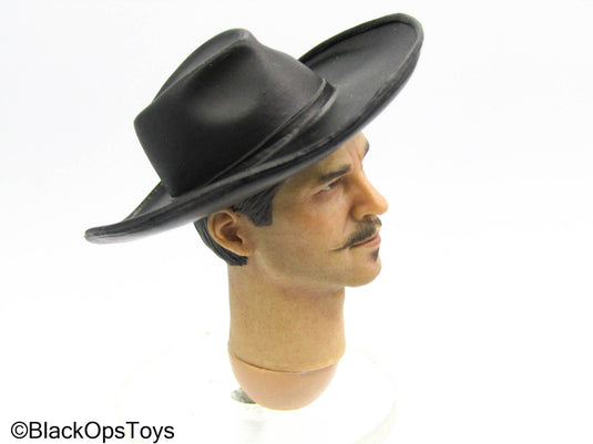 Doc Holliday - Male Head Sculpt w/Hat & Hands