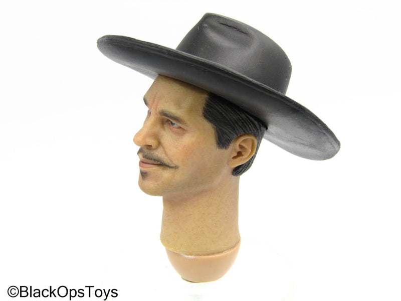 Load image into Gallery viewer, Doc Holliday - Male Head Sculpt w/Hat &amp; Hands
