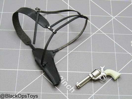 Doc Holliday - Revolver w/Leather Like Shoulder Holster