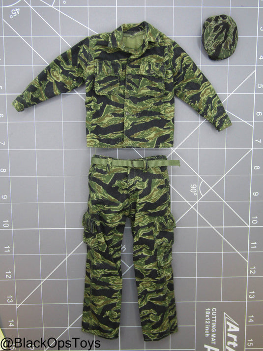 Bam 1/6 Vietnam Era Tiger Stripe Camo Uniform Set (ACE)