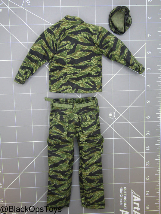 Bam 1/6 Vietnam Era Tiger Stripe Camo Uniform Set (ACE)