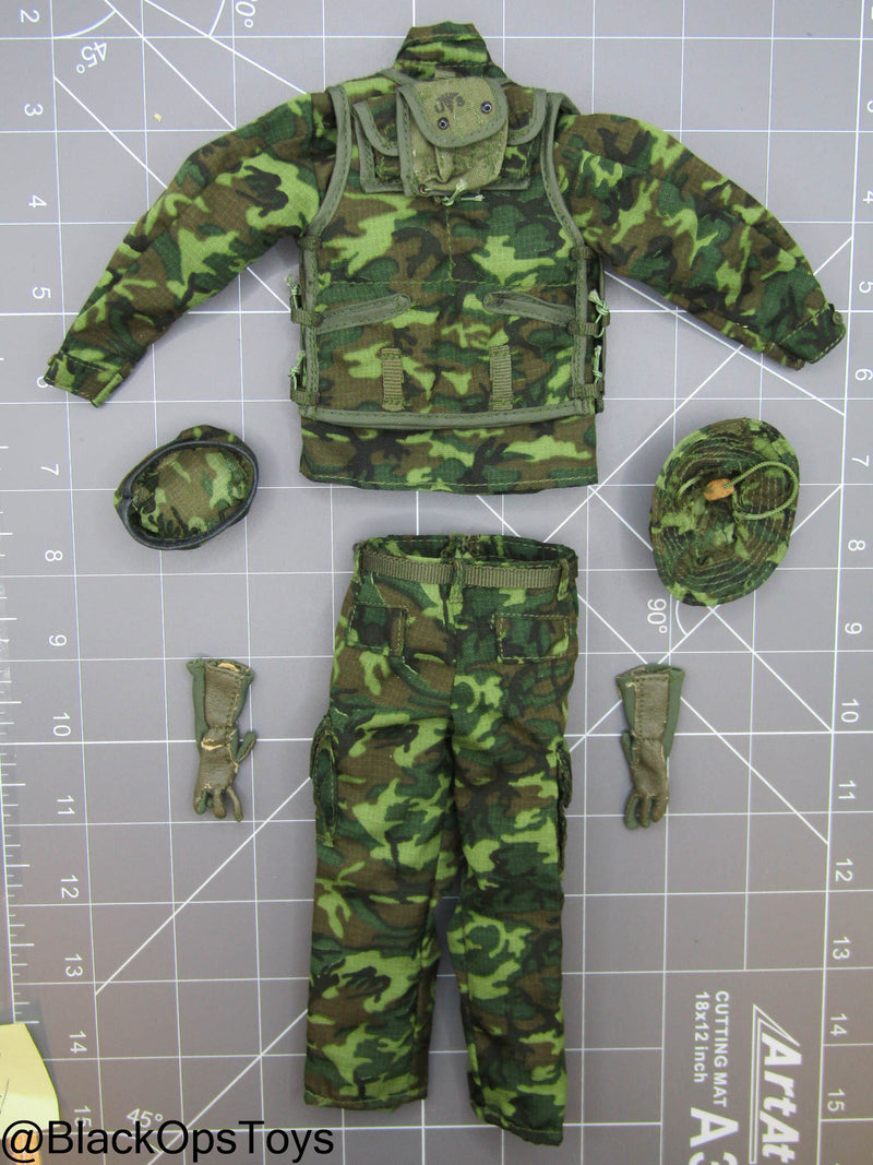 Load image into Gallery viewer, Vietnam Era ERDL Camo Uniform Set (Toy Soldier)
