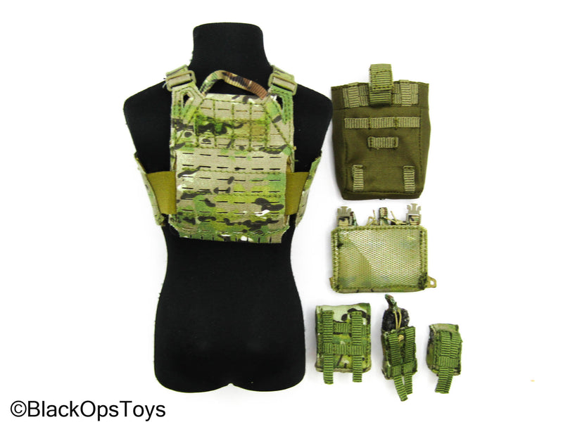Load image into Gallery viewer, Russian SSO - Multicam Plate Carrier Vest w/Pouch Set
