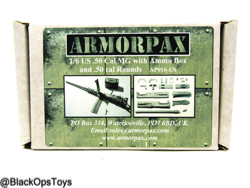 WWII - US 50 Cal Machine Gun w/Ammo Box - MINT IN BOX