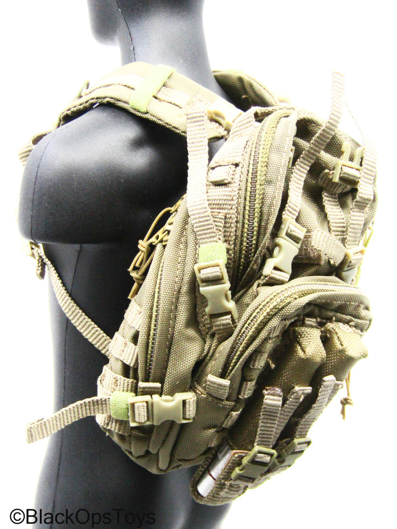 Load image into Gallery viewer, Tan MOLLE Tactical Backpack (Soldier Story)
