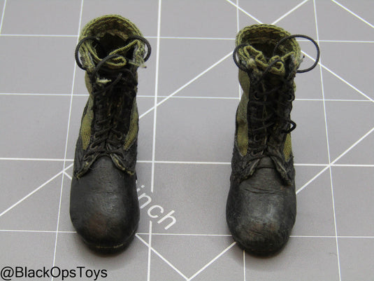 Vietnam Era Jungle Boots (Foot Type) (Toy Soldier)