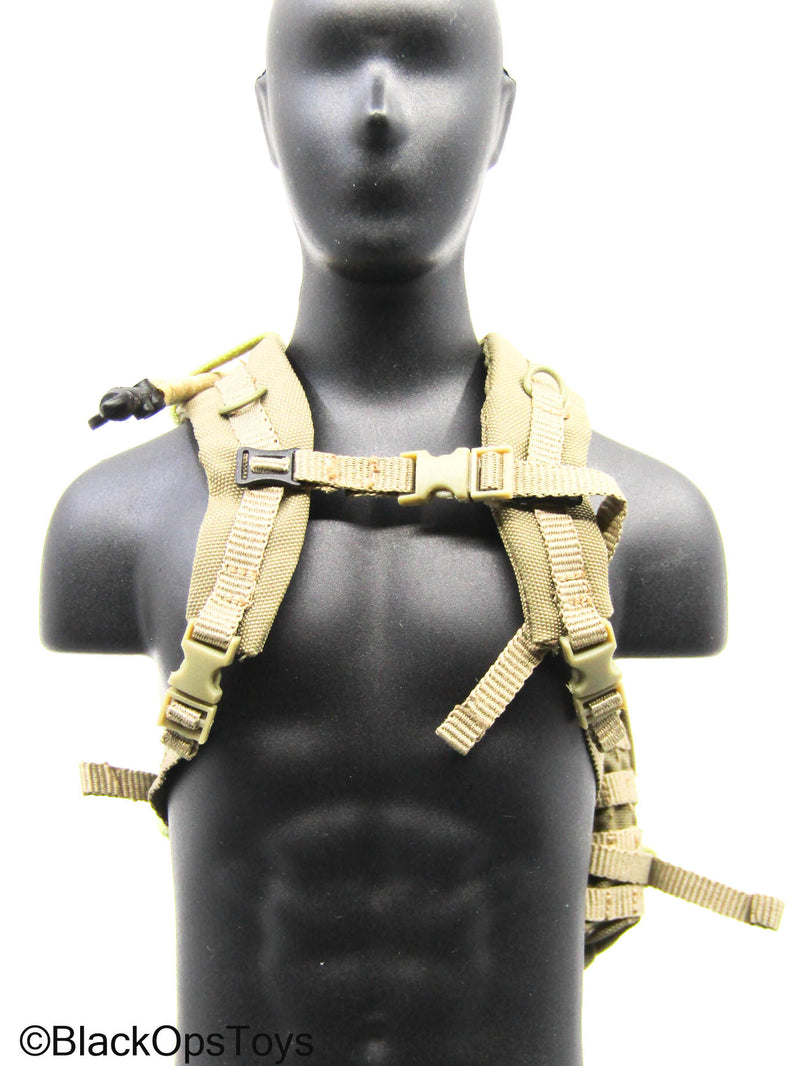 Load image into Gallery viewer, Tan MOLLE Tactical Backpack (Soldier Story)
