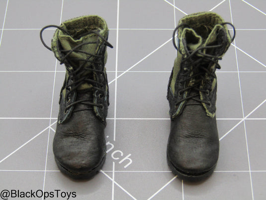 Vietnam Era Jungle Boots (Foot Type) (Toy Soldier)