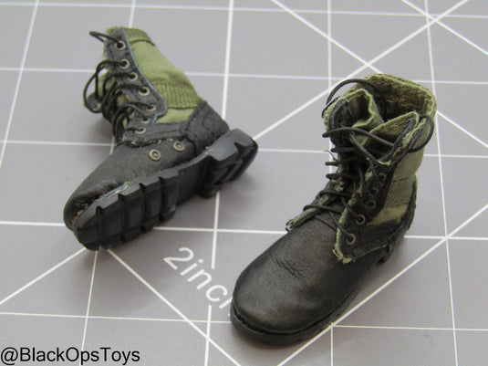 Vietnam Era Jungle Boots (Foot Type) (Toy Soldier)