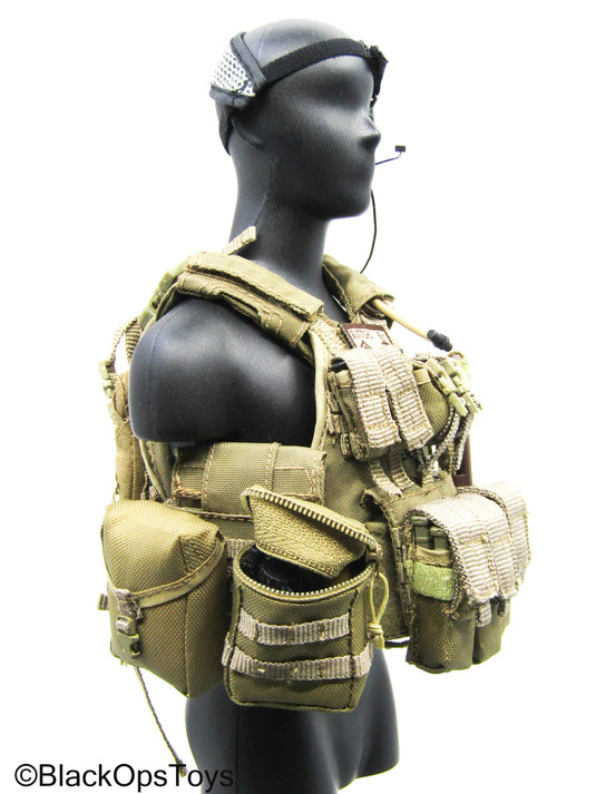 USMC MOLLE Plate Carrier w/Headset & Accessories (Soldier Story)