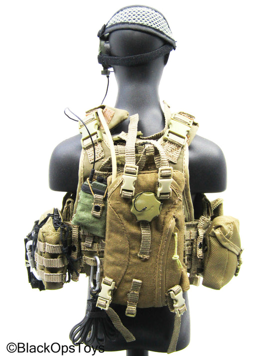 USMC MOLLE Plate Carrier w/Headset & Accessories (Soldier Story)