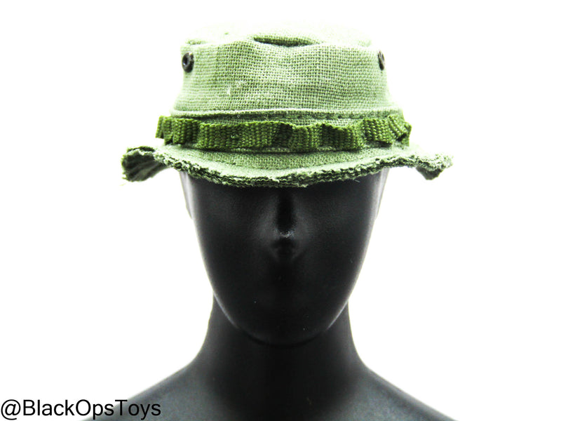 Load image into Gallery viewer, Vietnam Era OD Green Boonie Hat (Dragon)
