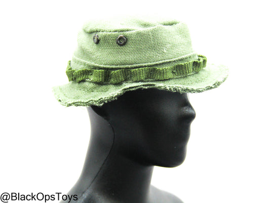 Vietnam Era OD Green Boonie Hat (Dragon)