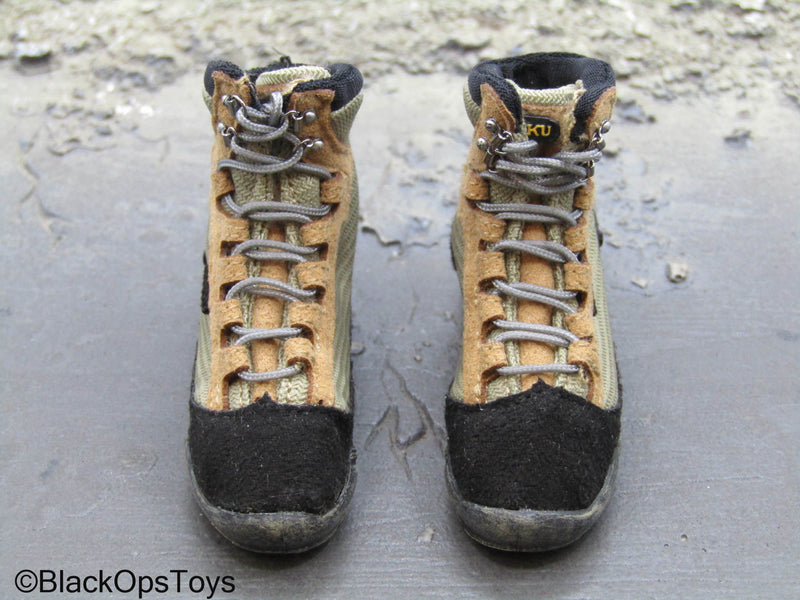 Load image into Gallery viewer, Delta Force SFOD - Tan Combat Boots (Foot Type)
