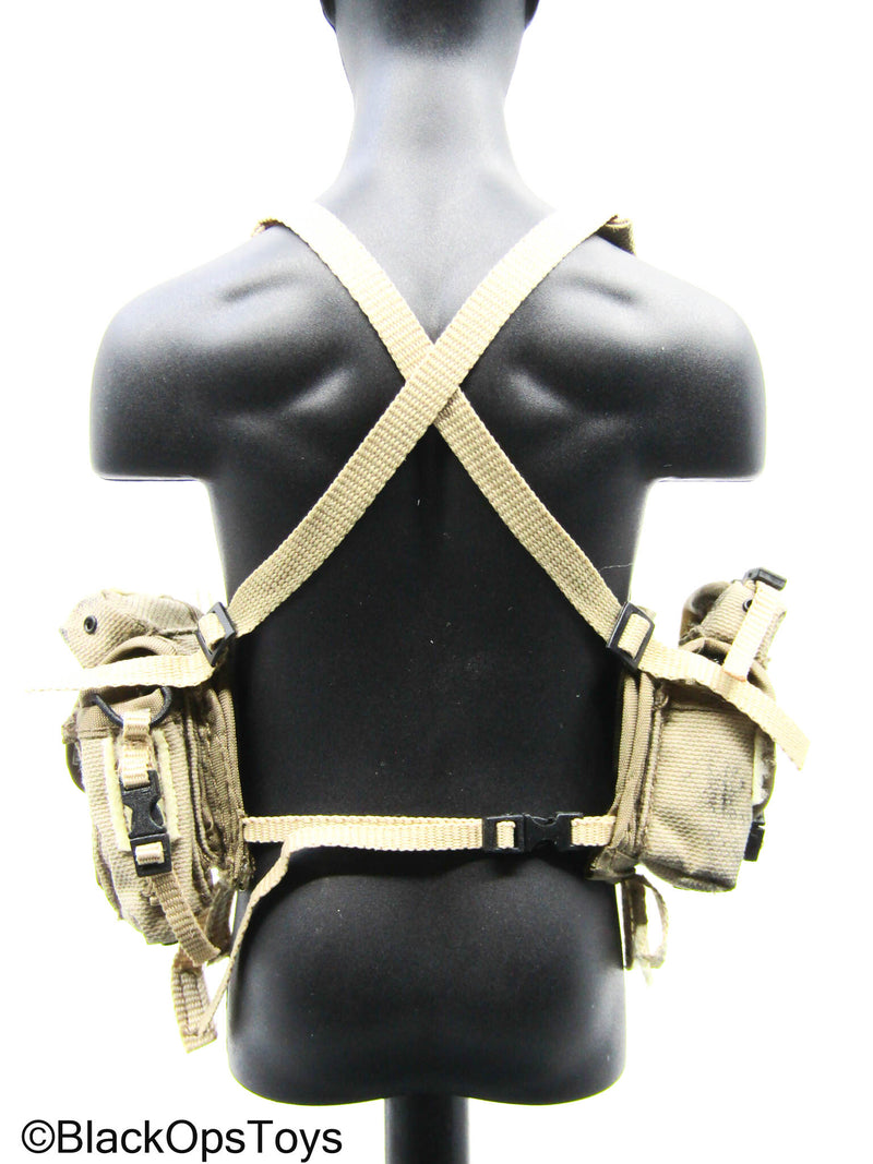 Load image into Gallery viewer, Tan Gunner Chest Rig
