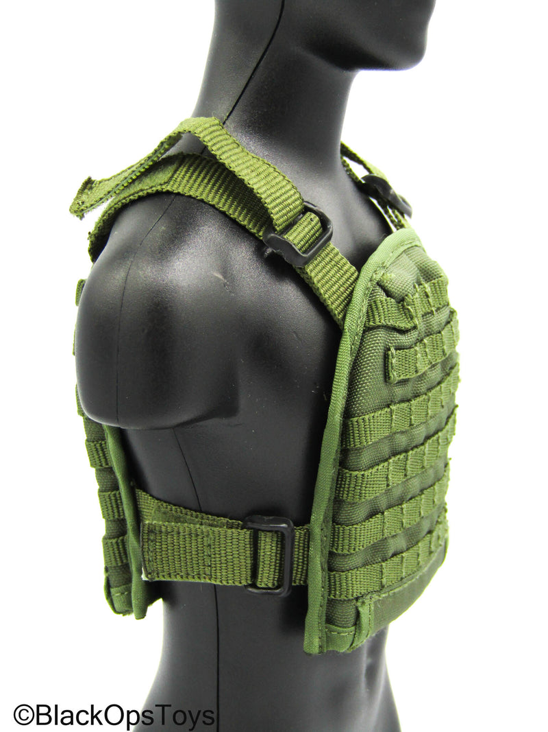 Load image into Gallery viewer, Delta Force SFOD - Green MOLLE Body Armor Vest
