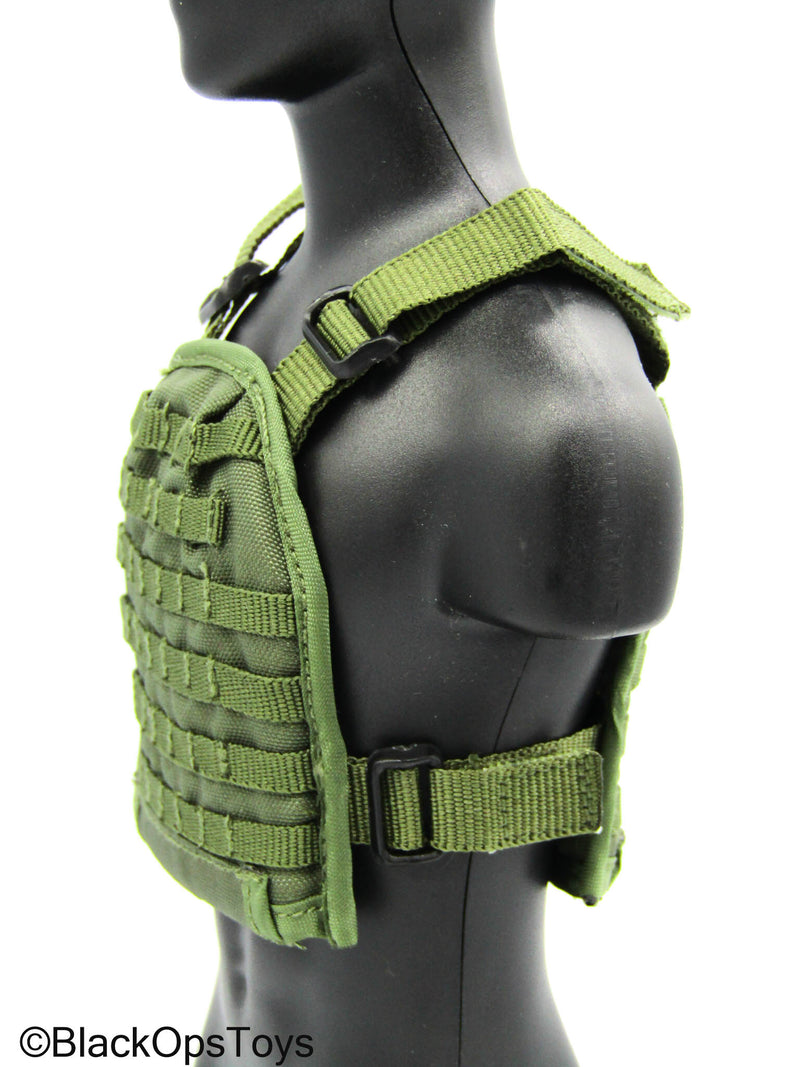 Load image into Gallery viewer, Delta Force SFOD - Green MOLLE Body Armor Vest
