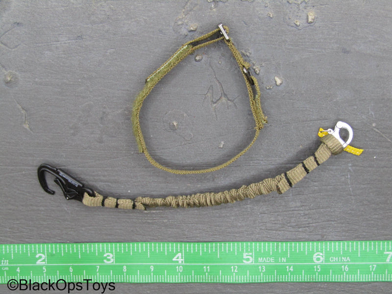 Load image into Gallery viewer, Delta Force SFOD - Tan Belt w/Retention Lanyard
