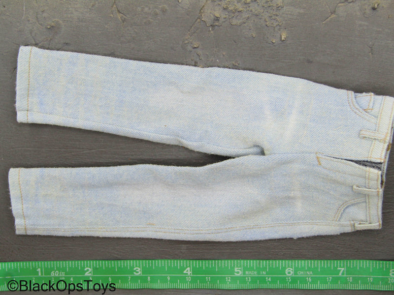 Load image into Gallery viewer, Delta Force SFOD - Light Blue Denim Like Jeans
