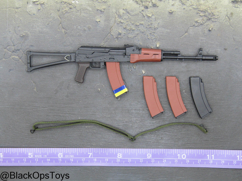 Load image into Gallery viewer, Ukraine Anti Tank Gunner - AK74 Rifle w/Folding Stock &amp; Sling
