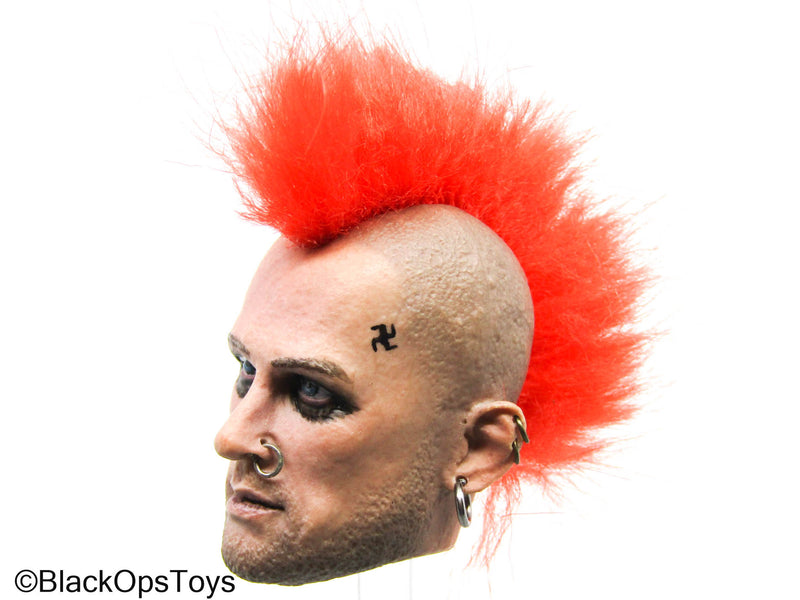 Load image into Gallery viewer, Male Headsculpt w/Orange Mohawk
