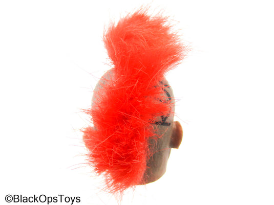Male Headsculpt w/Orange Mohawk