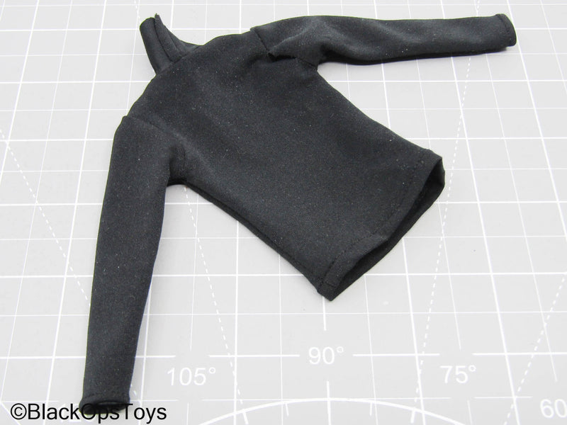 Load image into Gallery viewer, Black Long Sleeve Turtleneck Shirt (READ DESC)
