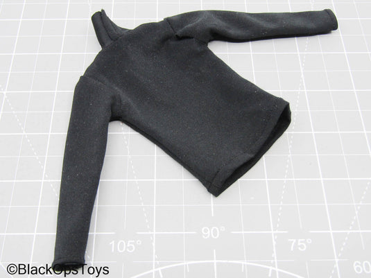 Black Long Sleeve Turtleneck Shirt (READ DESC)