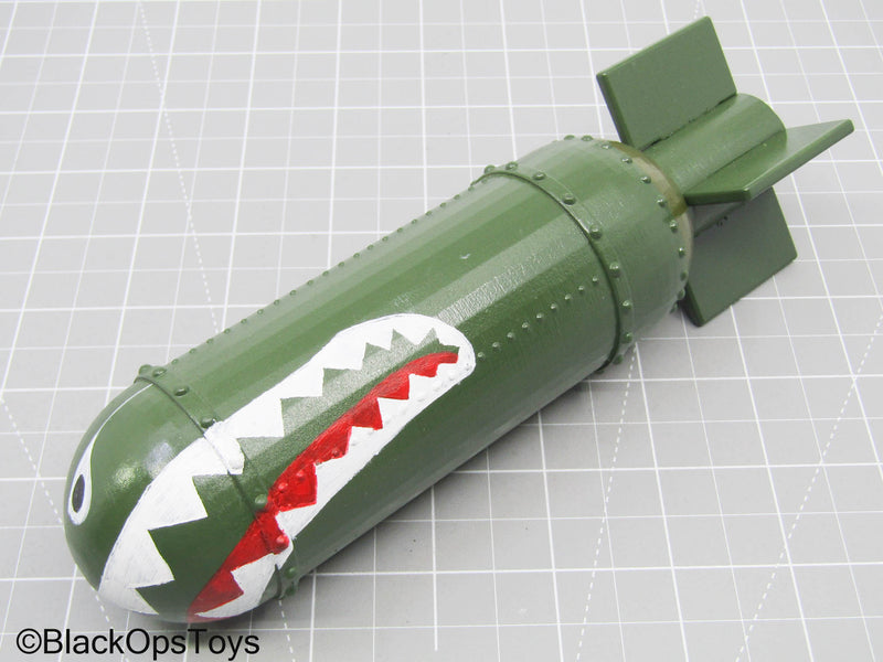 Load image into Gallery viewer, Custom Painted Shark Face Aerial Bomb
