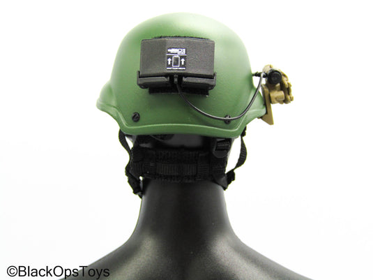 Delta Force SFOD - Green Helmet w/NVG Set