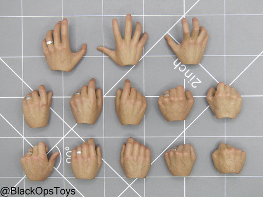 JW Chapter 4 - Caine - Male Hand Set w/Rings