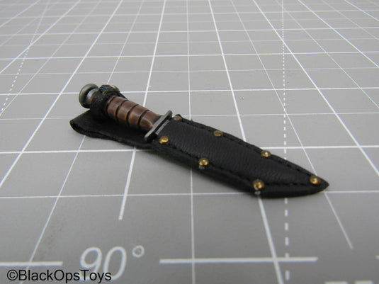 Vietnam Era KBAR Knife w/Sheath (Toy Soldier)