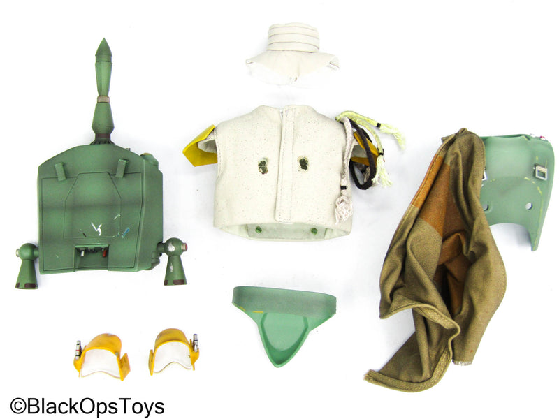 Load image into Gallery viewer, STAR WARS - Boba Fett - Green Armor Set w/Z-6 Jetpack
