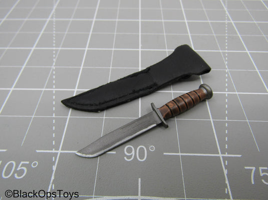 Vietnam Era KBAR Knife w/Sheath (Toy Soldier)