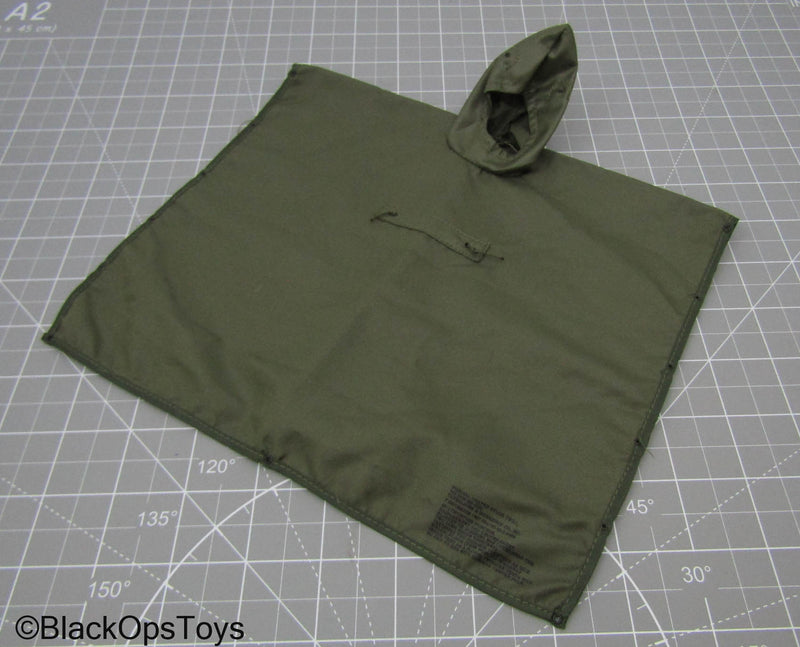 Load image into Gallery viewer, Vietnam Era OD Green Poncho (Barrack Sergeant)
