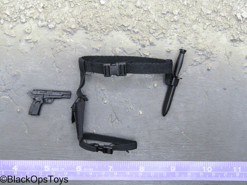 Load image into Gallery viewer, Hong Kong Police - SDU - Belt w/Drop Leg Holster, Pistol &amp; Knife
