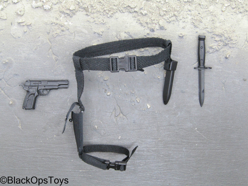 Load image into Gallery viewer, Hong Kong Police - SDU - Belt w/Drop Leg Holster, Pistol &amp; Knife
