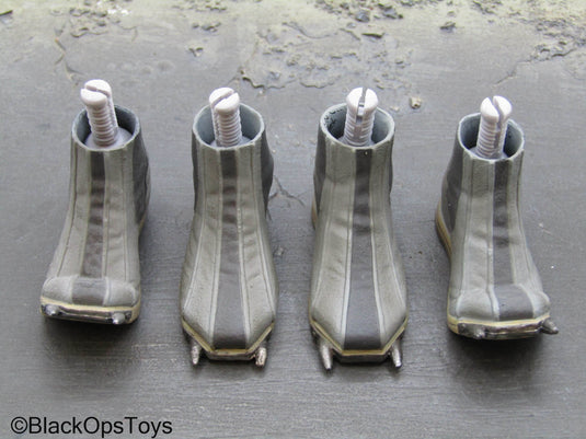 STAR WARS - Boba Fett - Grey Boots w/Action Pose Variants (Peg Type)