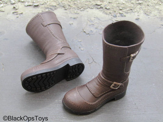 Avalanche Leader - Brown Boots (Peg Type)