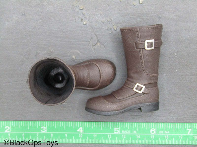 Load image into Gallery viewer, Avalanche Leader - Brown Boots (Peg Type)
