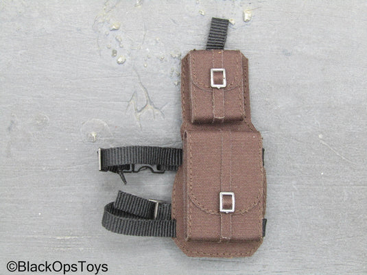Avalanche Leader - Brown Drop Leg Pouch (Type 1)