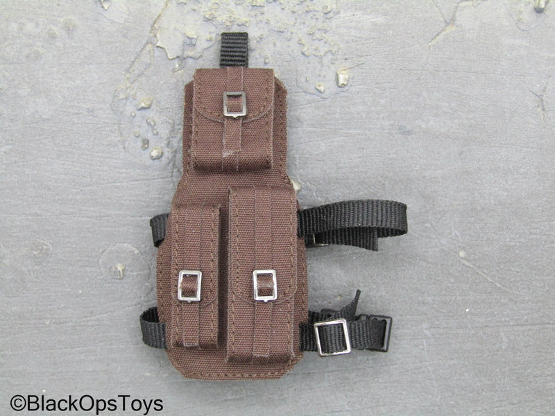 Load image into Gallery viewer, Avalanche Leader - Brown Drop Leg Pouch (Type 2)
