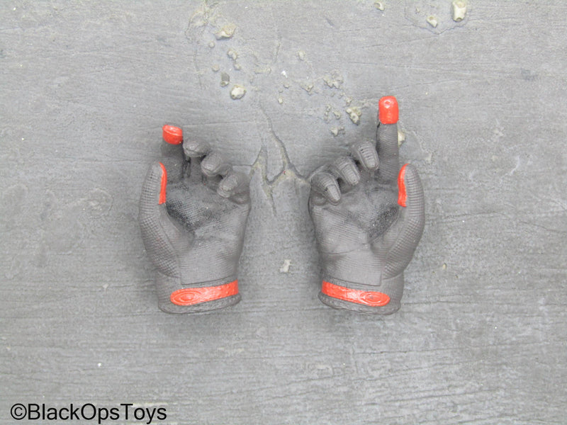 Load image into Gallery viewer, ZERT AMG Juggernaut - Male Grey &amp; Red Gloved Hand Set
