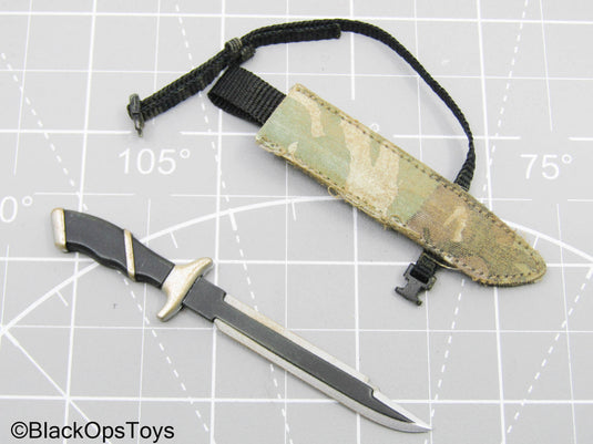 Predator - Machete w/Multicam Camo Sheath (Hot Toys)